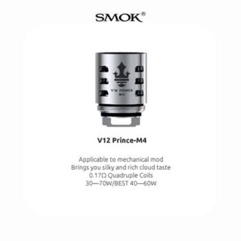 Resistencia Smok Tfv12 Prince-M4 (3 Uds) | Tapervaper Smok-TFV12-Prince-M4-(3-UDS)--Tapervaper