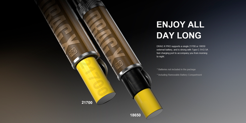 Pod – Mod Drag X Pro Voopoo | Tapervaper Caracteristicas de