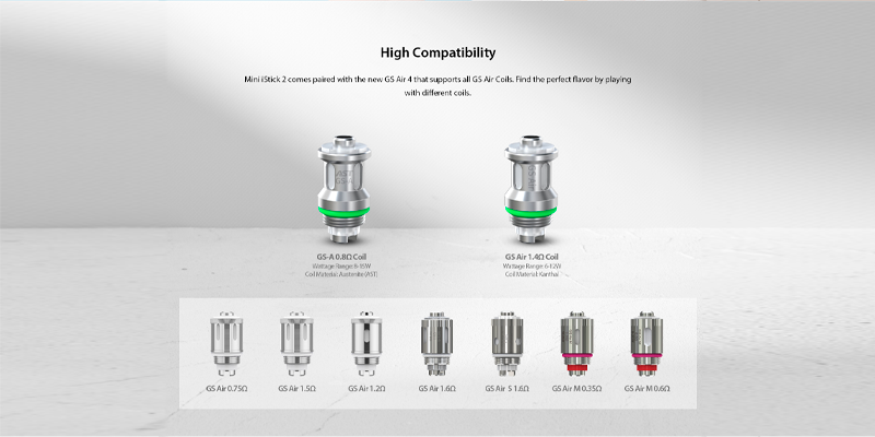 Kit Mini Istick 2 Eleaf | Tapervaper Caracteristicas de Eleaf mini iStick 2 Kit