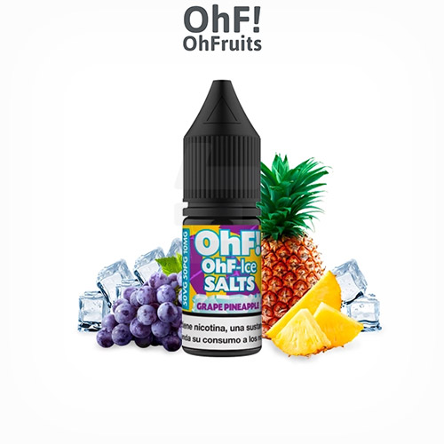 Ice Grape Pineapple Salts 10Ml - Ohf | Tapervaper Ice Grape Pineapple Salts 10ml - OHF