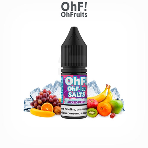 Ice Mixed Fruit Salts 10Ml - Ohf | Tapervaper Ice Mixed Fruit Salts 10ml - OHF