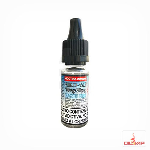 Nikovap Efecto Frío 20Mg 30Pg/70Vg - Oil4Vap | Tapervaper NikoVap Efecto Frío 20mg 30PG/70VG - Oil4Vap