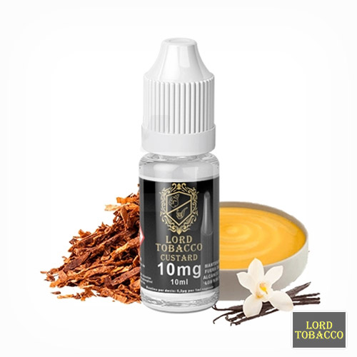 Custard Salts 10Ml Lord Tobacco | Tapervaper Custard Salts 10ml Lord Tobacco