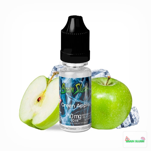 Green Apple Salts 10Ml – Brain Slush | Tapervaper Green Apple Salts 10ml – Brain Slush