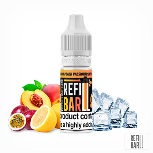 Lemon Peach Passionfruit Ice Salts 10Ml - Refill Bar | Tapervaper Lemon Peach Passionfruit Ice Salts 10ml - Refill Bar