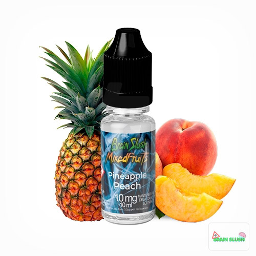 Peach Pineapple Mixed Fruits Salts 10Ml – Brain Slush | Tapervaper Peach Pineapple Mixed Fruits Salts 10ml – Brain Slush