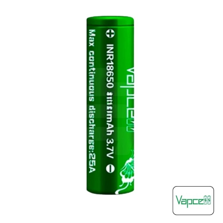 Batería Vapcell Inr18650 25A - 2.800 Ma. | Tapervaper Batería Vapcell INR18650 25A - 2.800 mA.