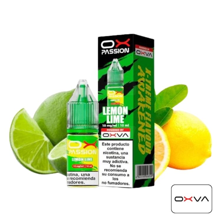 Passion Salts Lemon Lime 10Ml - Oxva Ox | Tapervaper Passion Salts Lemon Lime 10ml - Oxva Ox