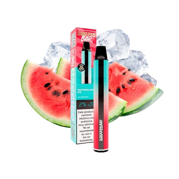 Pod Desechable Watermelon Ice 20Mg Dripped Bar | Tapervaper Pod Desechable Watermelon Ice 20mg Dripped Bar