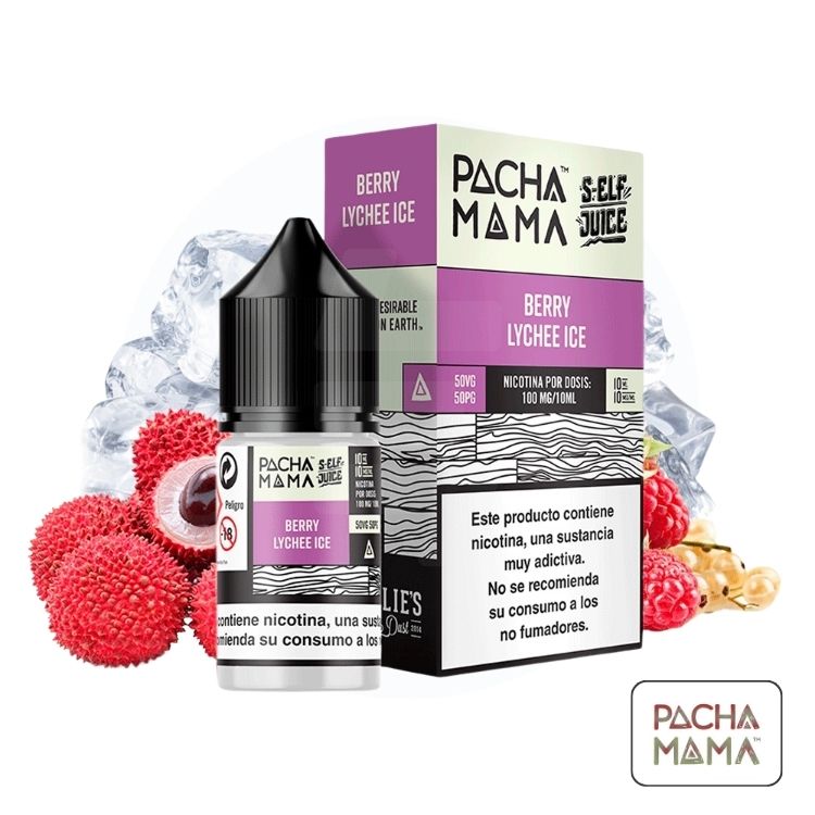 Self Juice Salts Berry Lychee 10Ml - Pachamama | Tapervaper Self Juice Salts Berry Lychee 10ml - Pachamama