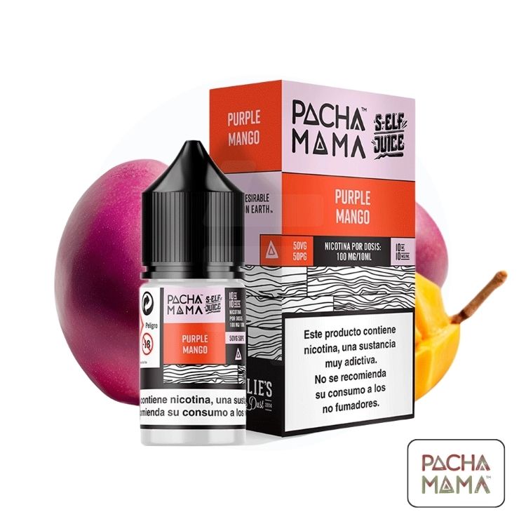 Self Juice Salts Purple Mango 10Ml - Pachamama | Tapervaper Self Juice Salts Purple Mango 10ml - Pachamama