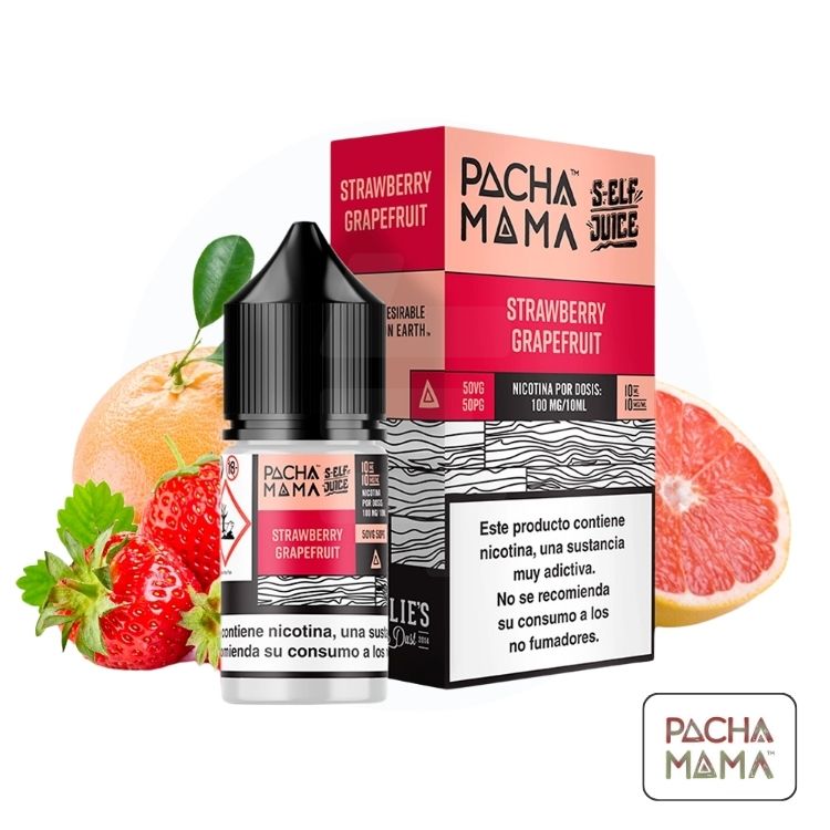 Self Juice Salts Strawberry Grapefruit 10Ml - Pachamama | Tapervaper Self Juice Salts Strawberry Grapefruit 10ml - Pachamama