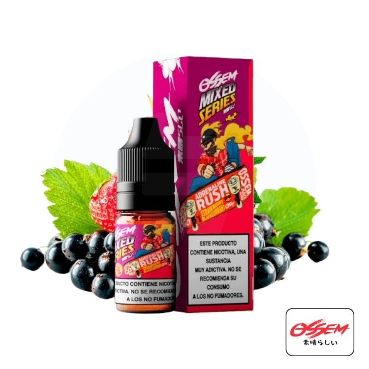 Sales Adrenaline Rush Strawberry Blackcurrant 10Ml - Ossem | Tapervaper Sales Adrenaline Rush Strawberry Blackcurrant 10ml - Ossem