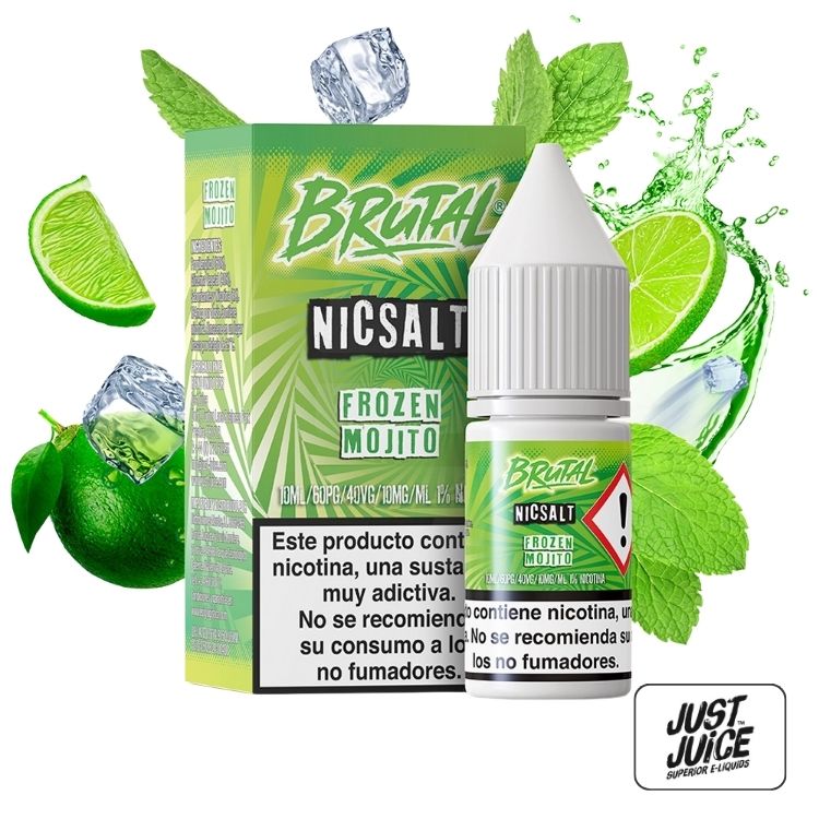 Sales Frozen Mojito 10Ml - Brutal Drinks By Just Juice | Tapervaper Sales Frozen Mojito 10ml - Brutal Drinks by Just Juice