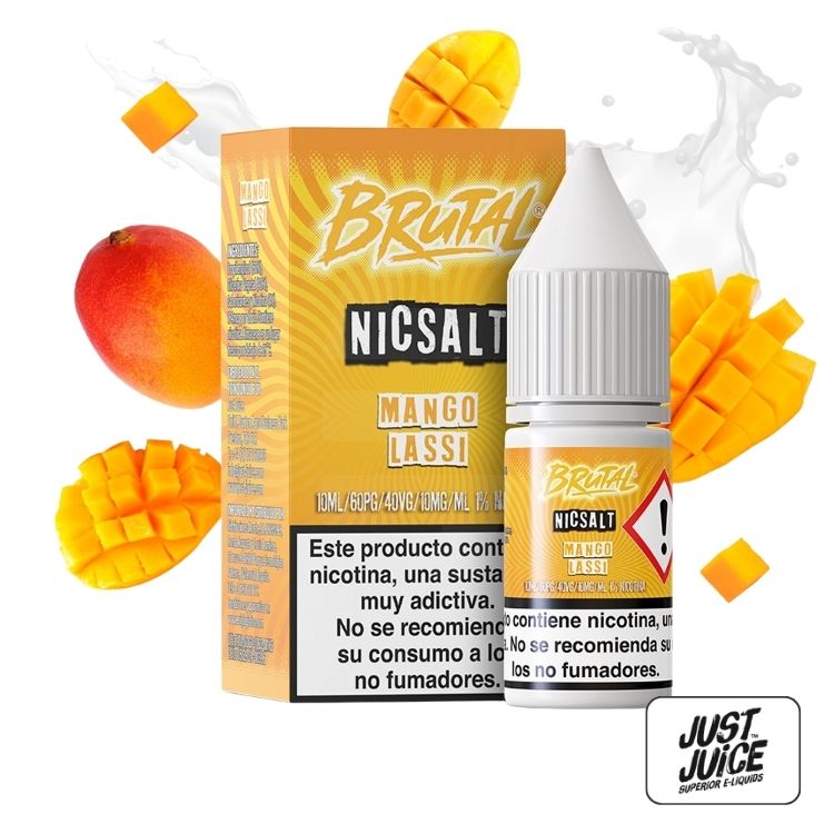 Sales Mango Lassi 10Ml - Brutal Drinks By Just Juice | Tapervaper Sales Mango Lassi 10ml - Brutal Drinks by Just Juice