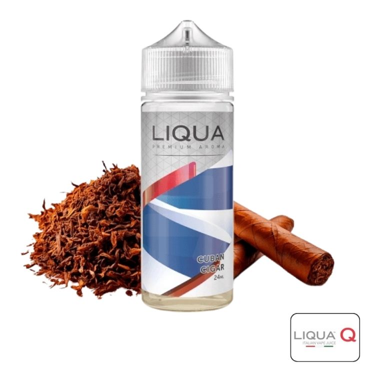 Aroma Cuban Cigar 24Ml (Longfill) - Liqua | Tapervaper Aroma Cuban Cigar 24ml (Longfill) - Liqua