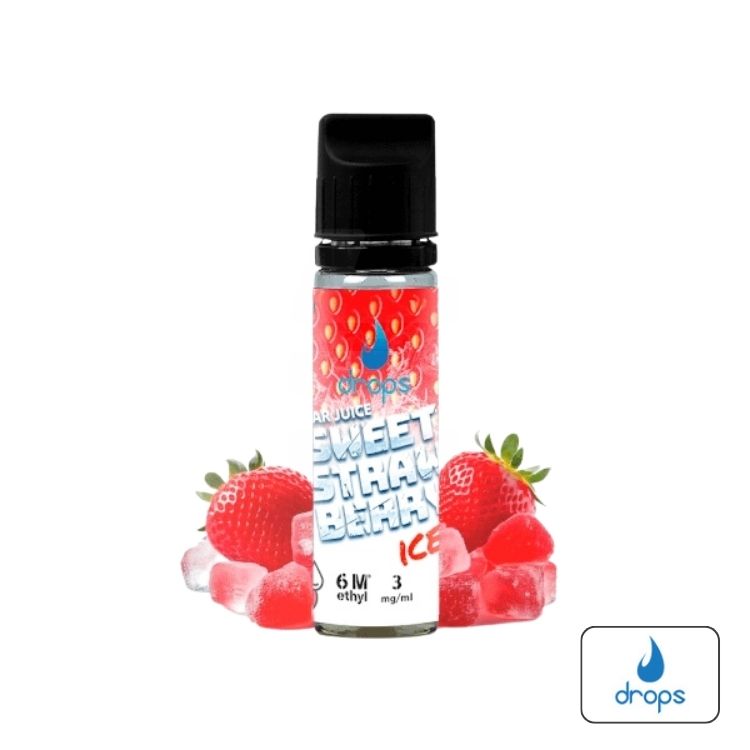 Aroma Bar Juice Sweet Strawberry Ice 10Ml (Longfill) - Drops All In | Tapervaper Aroma Bar Juice Sweet Strawberry Ice 10ml (Longfill) - Drops All In