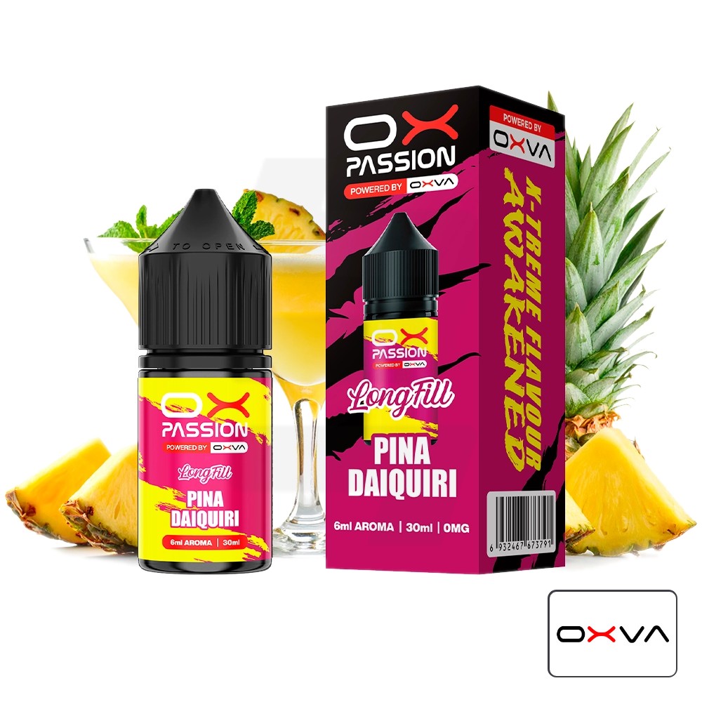 Aroma Ox Passion Pineapple Daiquiri 6Ml (Longfill) - Oxva | Tapervaper Aroma Ox Passion Pineapple Daiquiri 6ml (Longfill) - Oxva