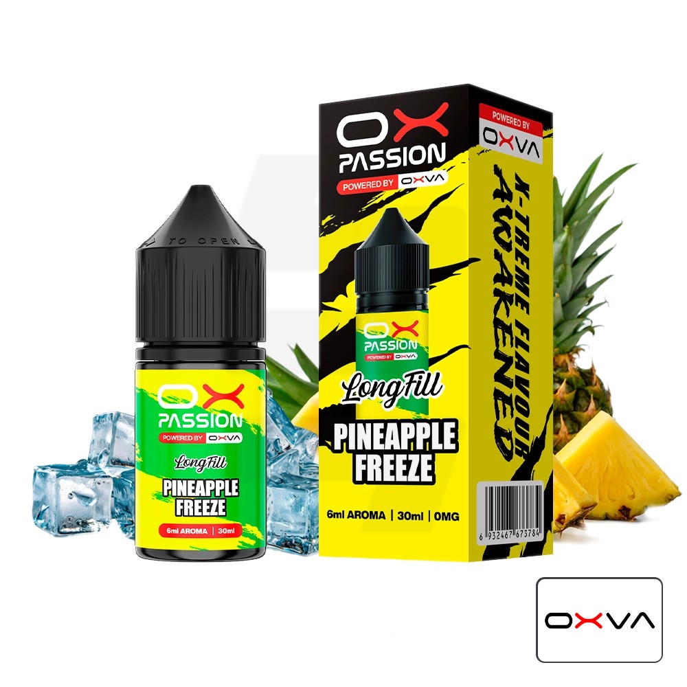 Aroma Ox Passion Pineapple Freeze 6Ml (Longfill) - Oxva | Tapervaper Aroma Ox Passion Pineapple Freeze 6ml (Longfill) - Oxva