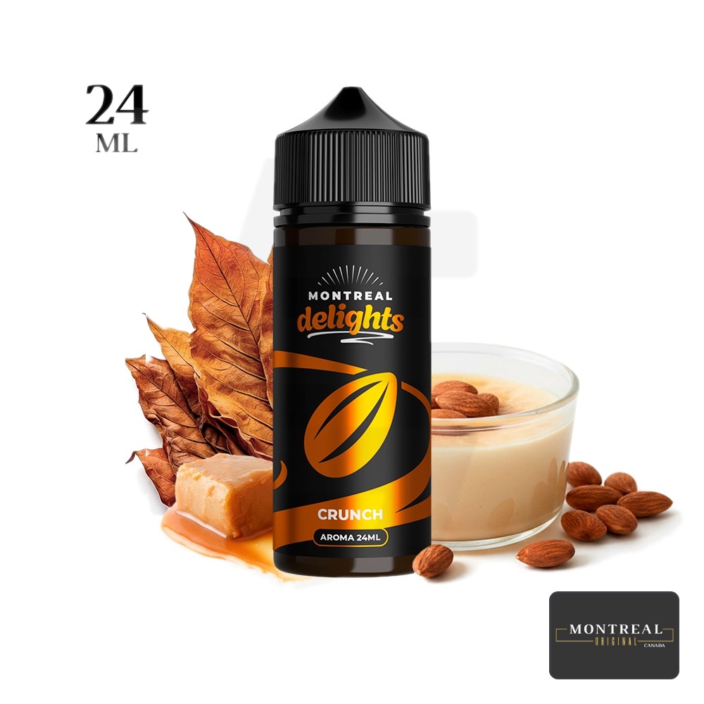Aroma Delights Crunch 24Ml (Longfill) - Montreal Original | Tapervaper Aroma Delights Crunch 24ml (Longfill) - Montreal Original