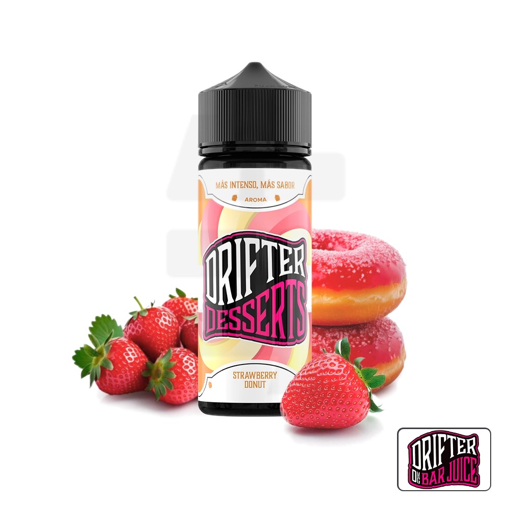 Aroma Strawberry Donut 24Ml (Longfill) - Drifter Desserts | Tapervaper Aroma Strawberry Donut 24ml (Longfill) - Drifter Desserts