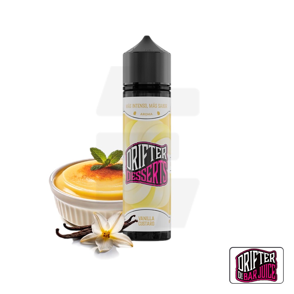 Aroma Vanilla Custard 16Ml (Longfill) - Drifter Desserts | Tapervaper Aroma Vanilla Custard 16ml (Longfill) - Drifter Desserts