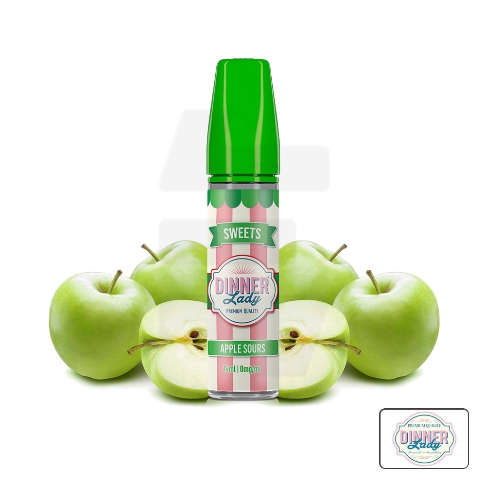 Aroma Apple Sours Ice 14Ml (Longfill) - Dinner Lady | Tapervaper Aroma Apple Sours Ice 14ml (Longfill) - Dinner Lady