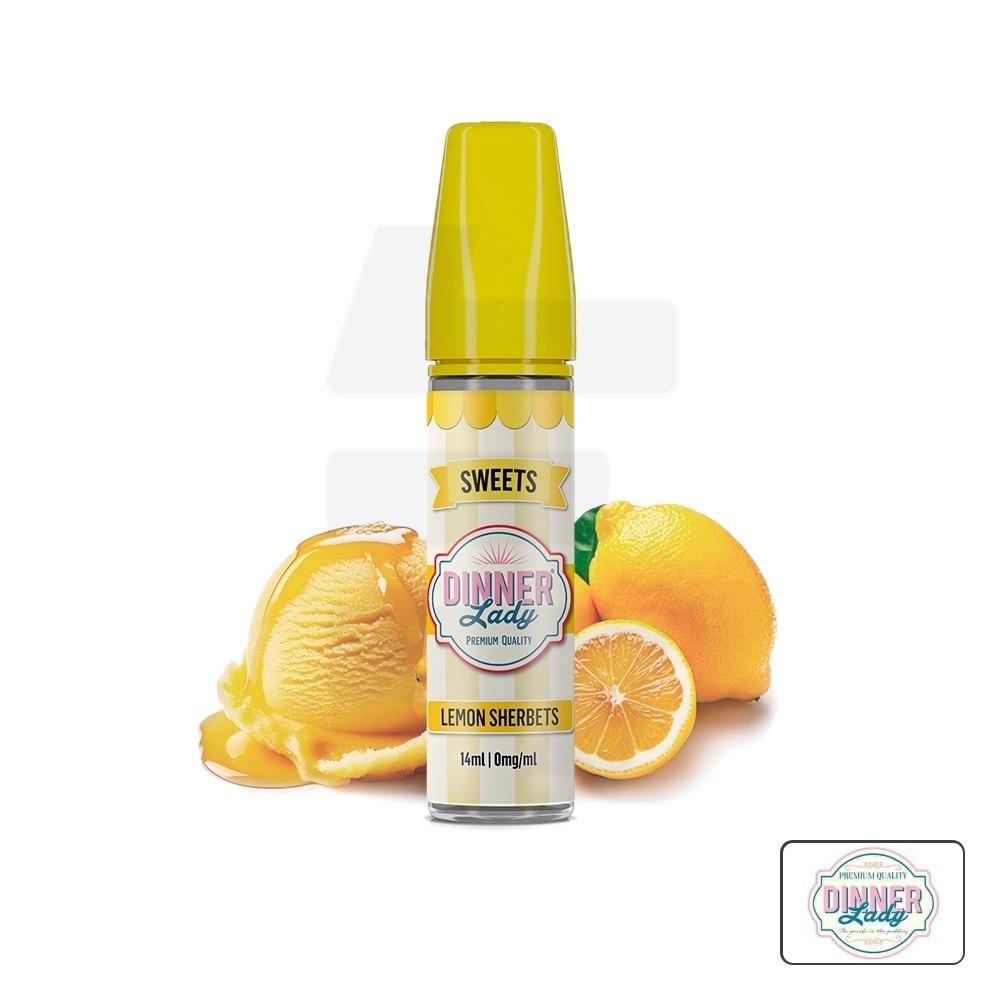 Aroma Lemon Sherbets 14Ml (Longfill) - Dinner Lady | Tapervaper Aroma Lemon Sherbets 14ml (Longfill) - Dinner Lady