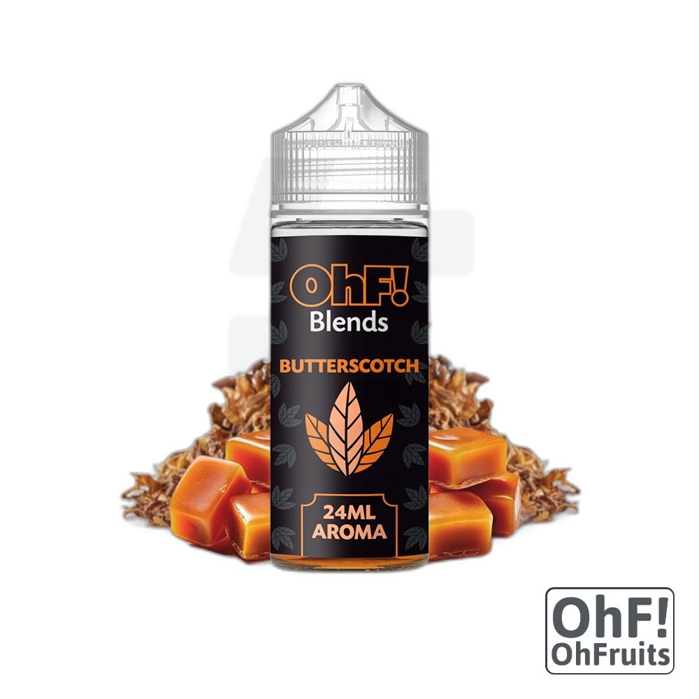 Aroma Blends Butterscotch 24Ml (Longfill) - Ohf! | Tapervaper Aroma Blends Butterscotch 24ml (Longfill) - OhF!