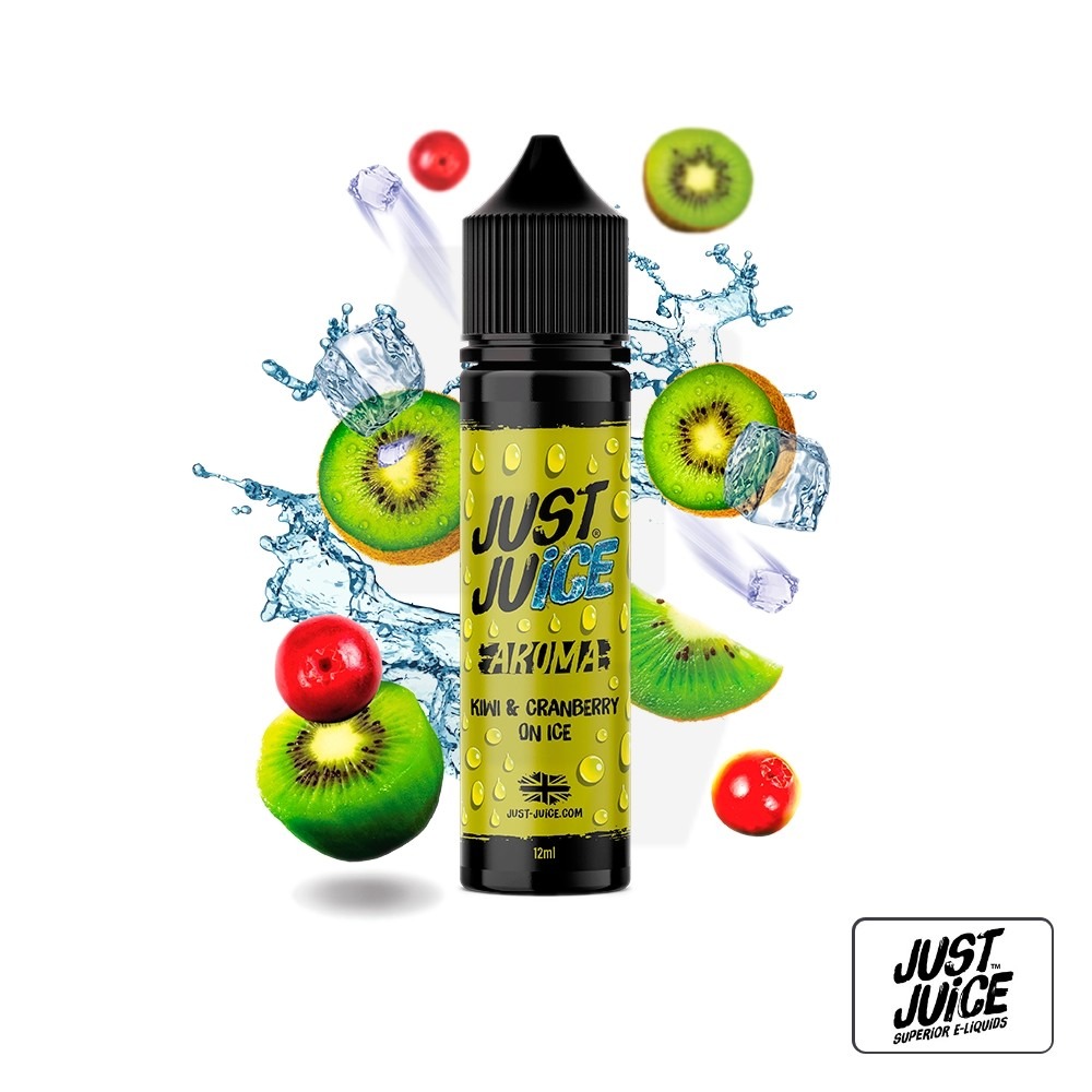 Aroma Iconic Kiwi Cranberry On Ice 12Ml (Longfill) - Just Juice | Tapervaper Aroma Iconic Kiwi Cranberry On Ice 12ml (Longfill) - Just Juice