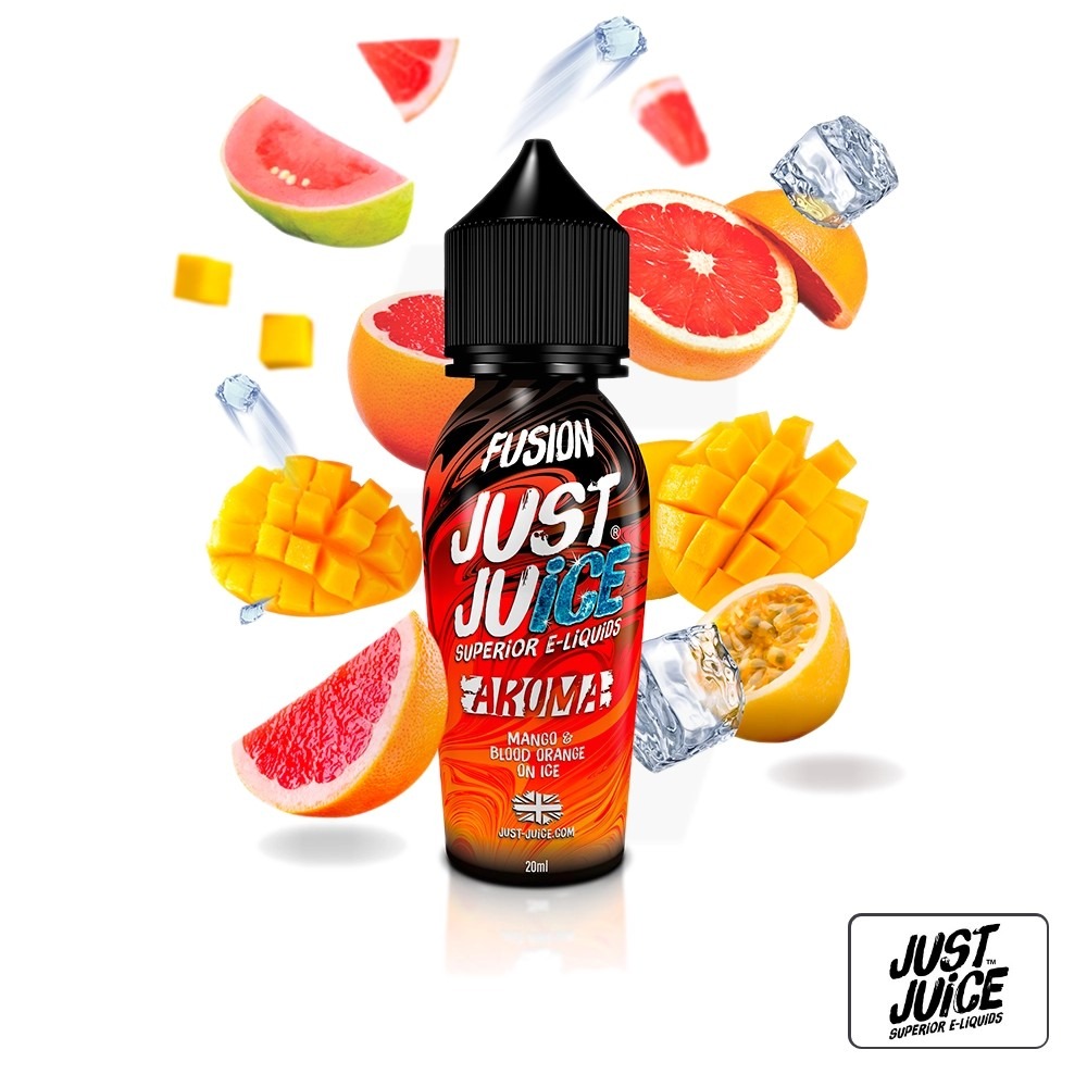 Aroma Fusion Mango And Blood Orange Ice 20Ml (Longfill) - Just Juice | Tapervaper Aroma Fusion Mango and Blood Orange Ice 20ml (Longfill) - Just Juice