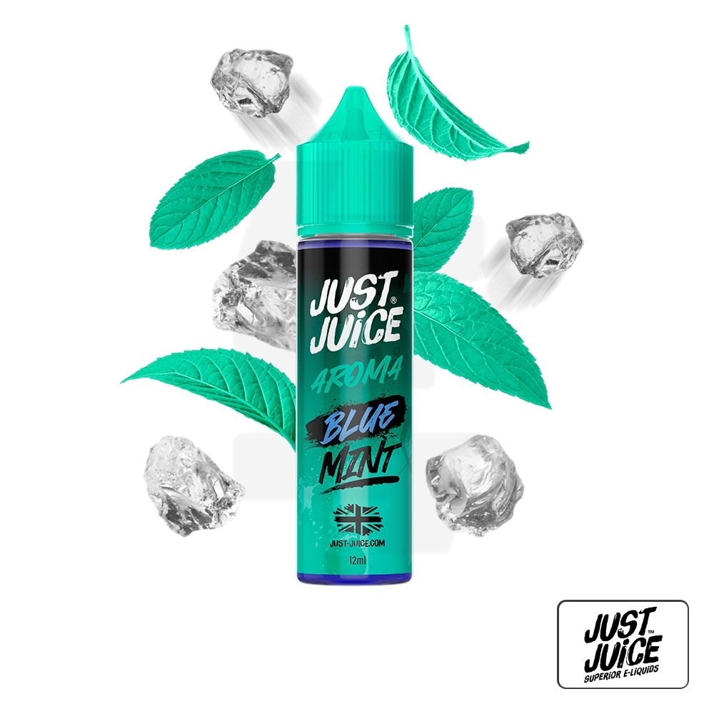 Aroma Mint Range Blue 12Ml (Longfill) - Just Juice | Tapervaper Aroma Mint Range Blue 12ml (Longfill) - Just Juice