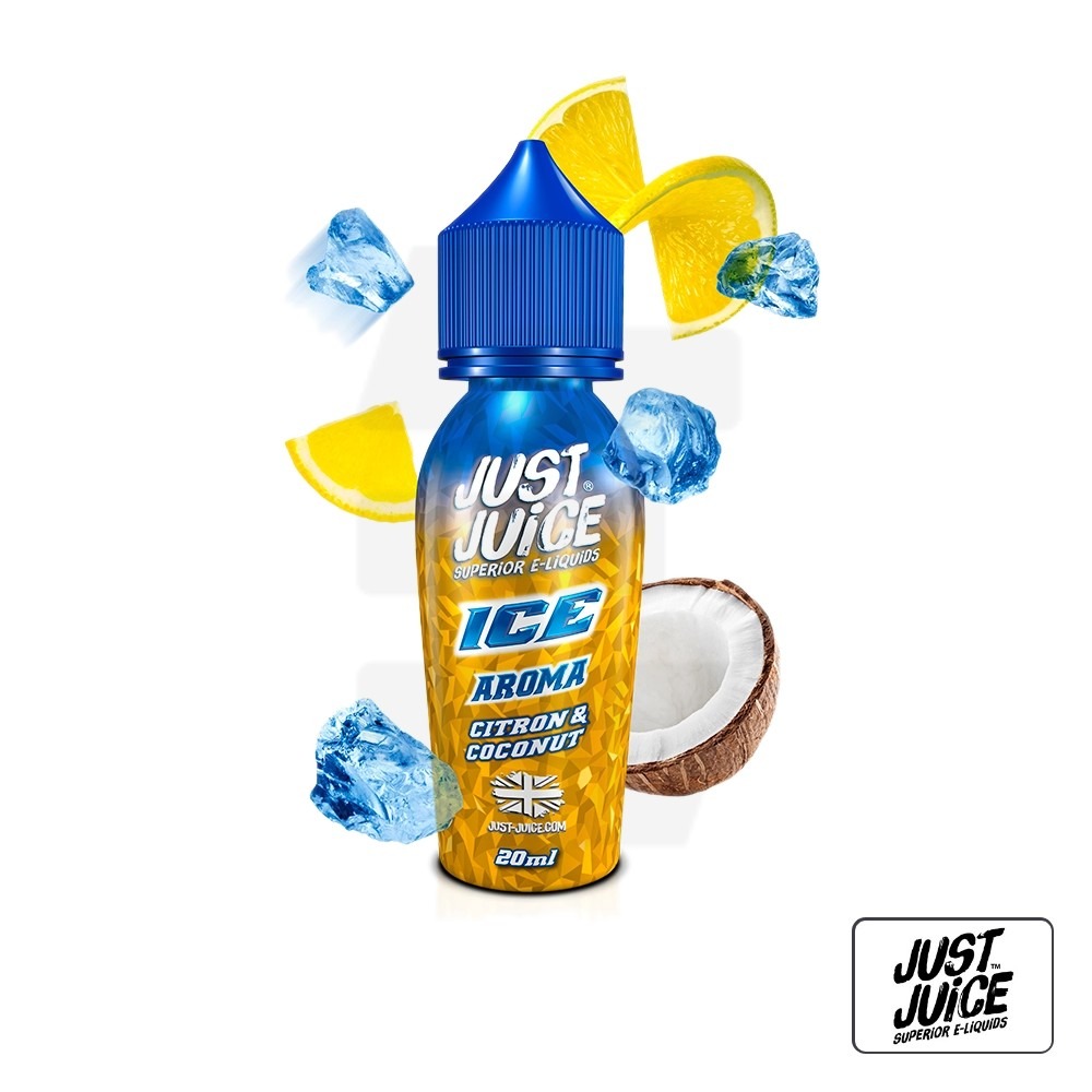 Aroma Ice Citron And Coconut 20Ml (Longfill) - Just Juice | Tapervaper Aroma Ice Citron and Coconut 20ml (Longfill) - Just Juice