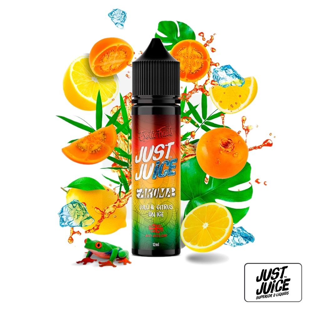 Aroma Exotic Fruits Lulo &Amp; Citrus On Ice 12Ml (Longfill) - Just Juice | Tapervaper Aroma Exotic Fruits Lulo & Citrus On Ice 12ml (Longfill) - Just Juice