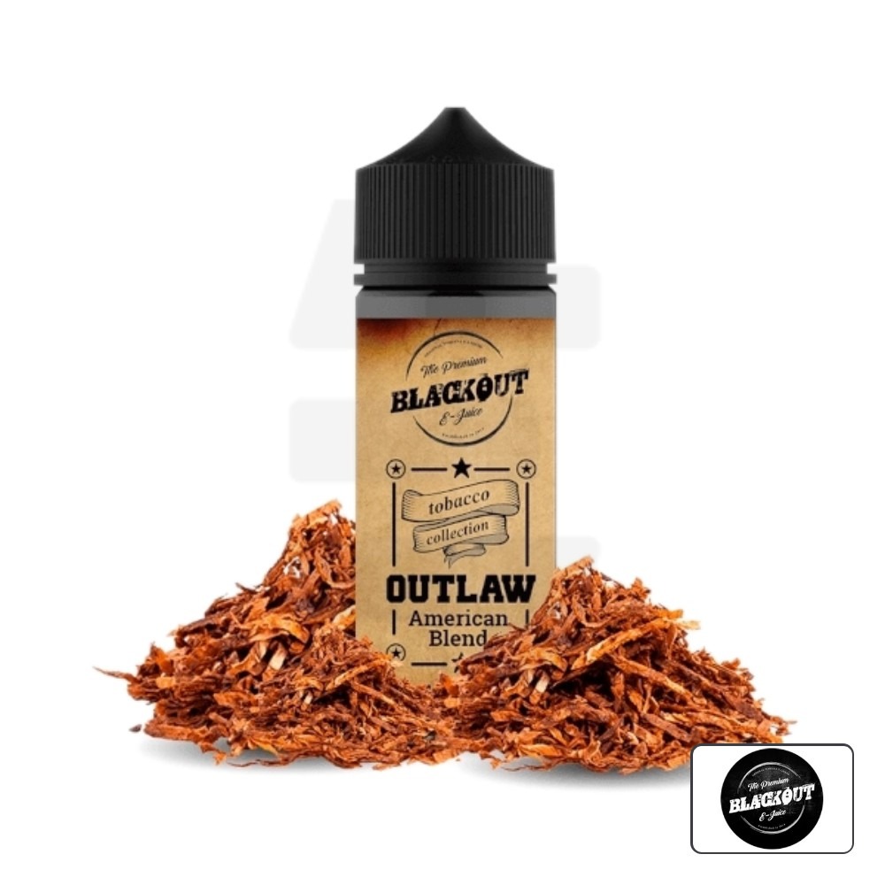Aroma Outlaw American Blend Shot 10Ml (Longfill) - Blackout | Tapervaper Aroma Outlaw American Blend Shot 10ml (Longfill) - Blackout