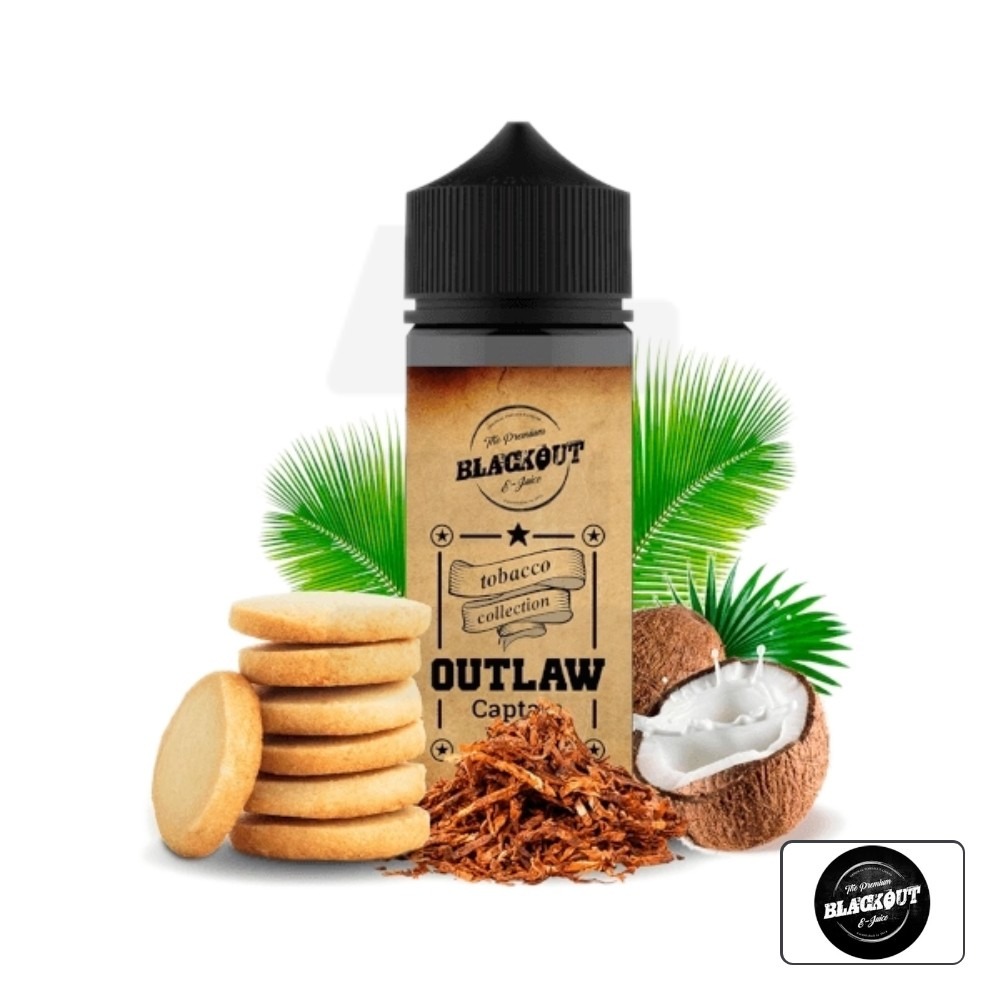 Aroma Outlaw Captain Shot 10Ml (Longfill) - Blackout | Tapervaper Aroma Outlaw Captain Shot 10ml (Longfill) - Blackout