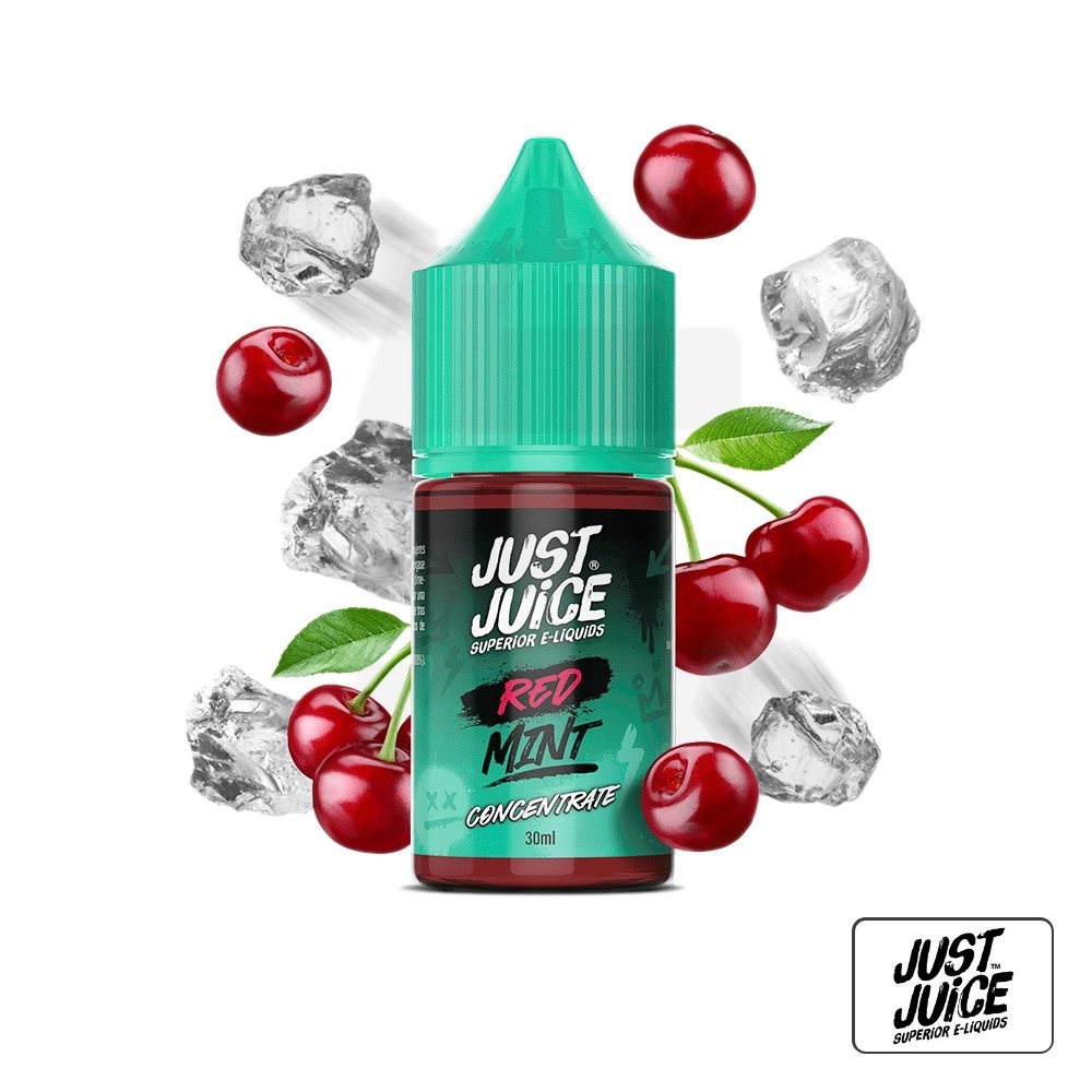 Aroma Mint Range Red Mint 30Ml - Just Juice | Tapervaper Aroma Mint Range Red Mint 30ml - Just Juice