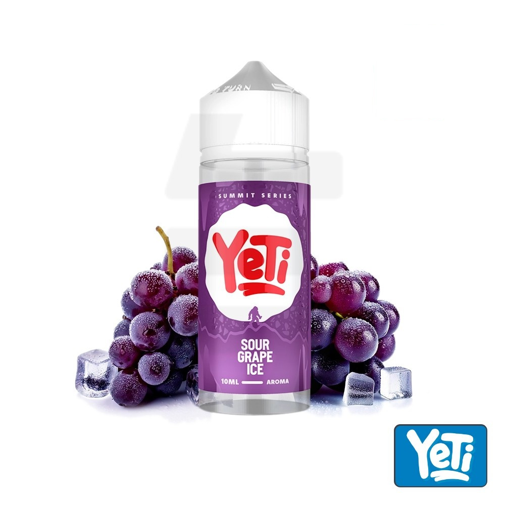 Aroma Summit Series Sour Grape Ice Ice 10Ml (Longfill) - Yeti | Tapervaper Aroma Summit Series Sour Grape Ice Ice 10ml (Longfill) - Yeti