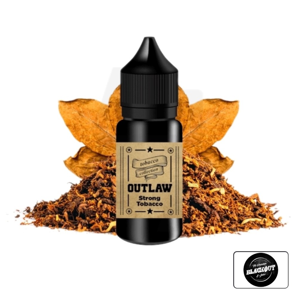Aroma Outlaw Strong Tobacco 6Ml (Longfill) - Blackout | Tapervaper Aroma Outlaw Strong Tobacco 6ml (Longfill) - Blackout