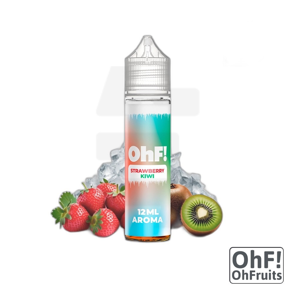Aroma Ice Strawberry Kiwi 12Ml (Longfill) - Ohf! | Tapervaper Aroma Ice Strawberry Kiwi 12ml (Longfill) - OhF!