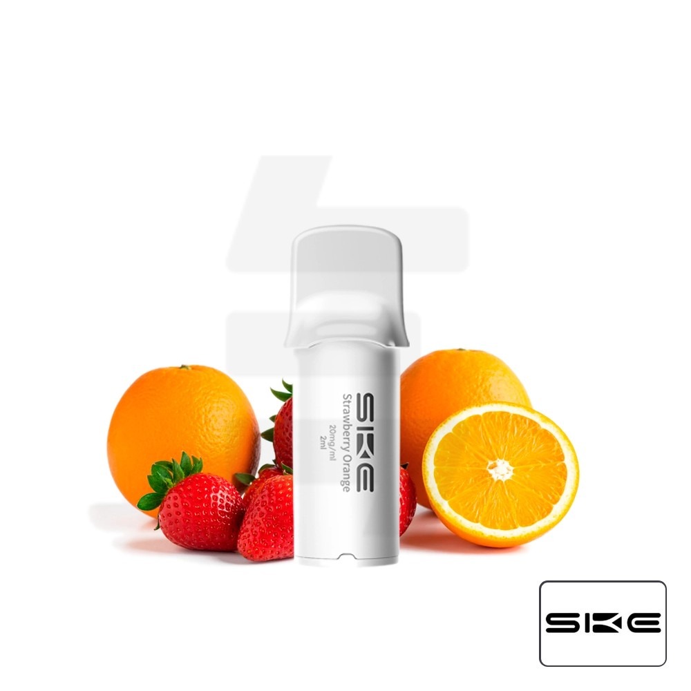 Cartucho Precargado Crystal 600 Pro Strawberry Orange Ske | Tapervaper Cartucho Precargado Crystal 600 Pro Strawberry Orange Ske