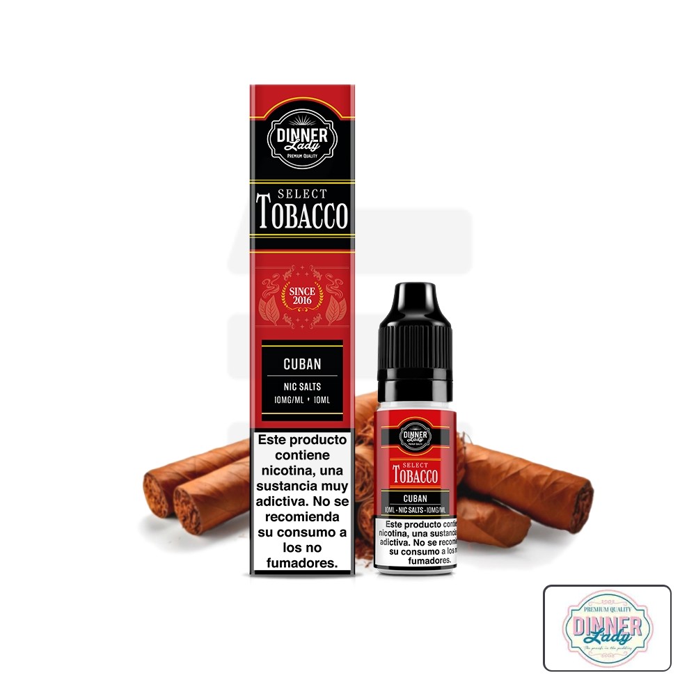 Sales Select Tobacco Cuban 10Ml - Dinner Lady | Tapervaper Sales Select Tobacco Cuban 10ml – Dinner Lady