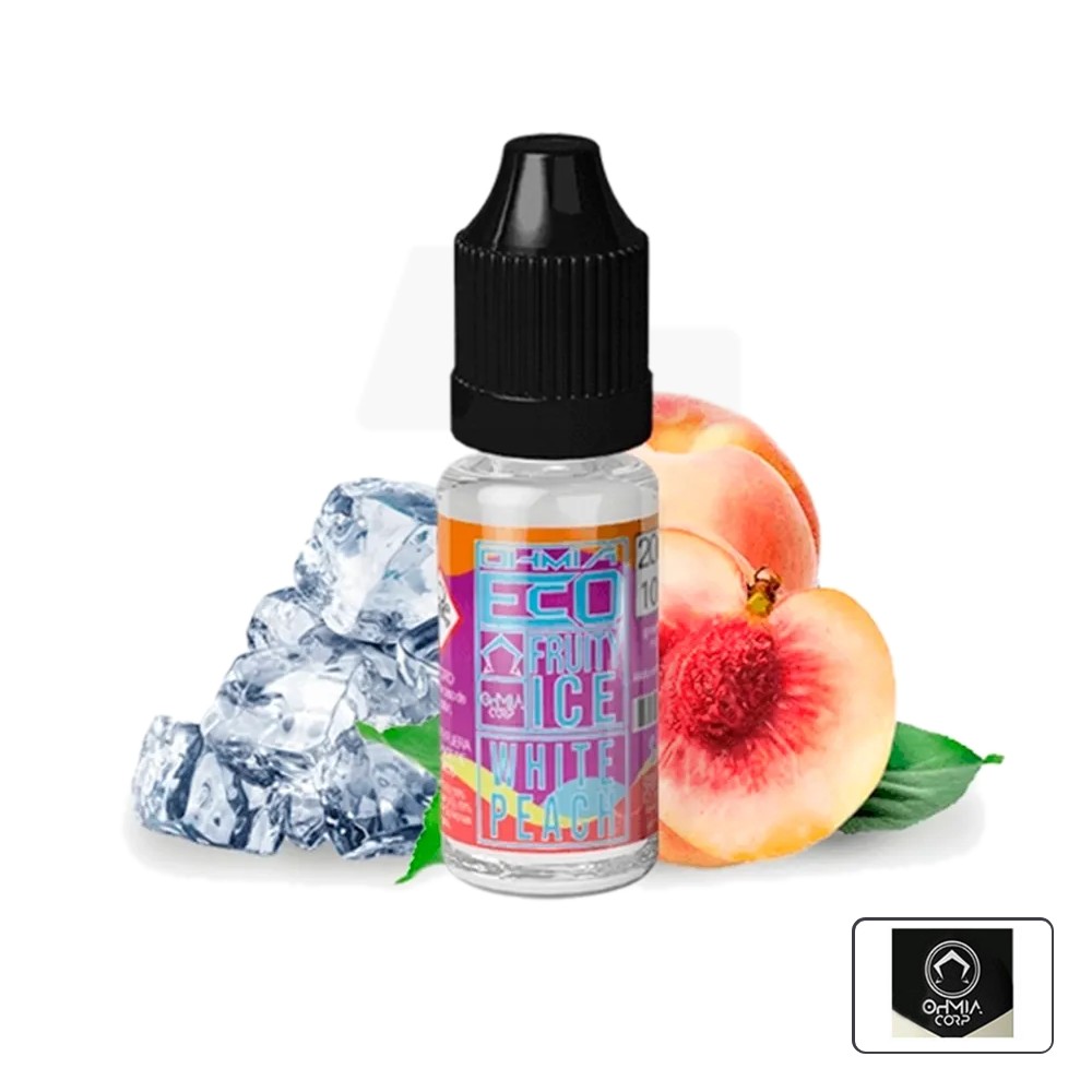 Sales Eco Fruity Ice White Peach 10Ml - Ohmia | Tapervaper Sales Eco Fruity Ice White Peach 10ml – Ohmia