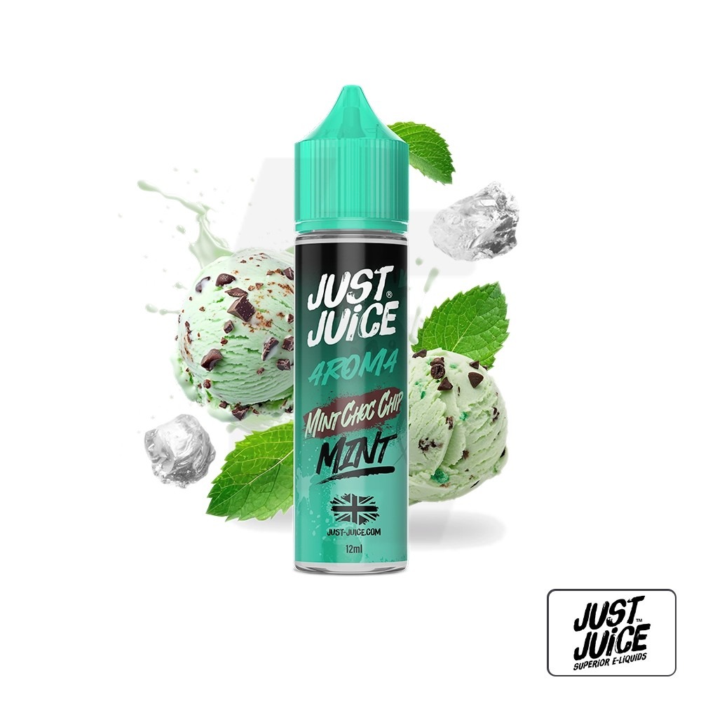 Aroma Mint Range Mint Choco Chip 12Ml (Longfill) - Just Juice | Tapervaper Aroma Mint Range Mint Choco Chip 12ml (Longfill) - Just Juice