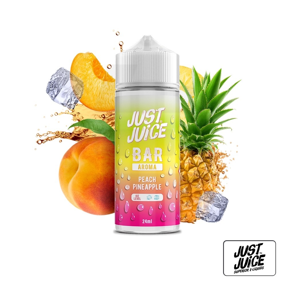 Aroma Bar Peach Pineapple 24Ml (Longfill) - Just Juice | Tapervaper Aroma Bar Peach Pineapple 24ml (Longfill) - Just Juice
