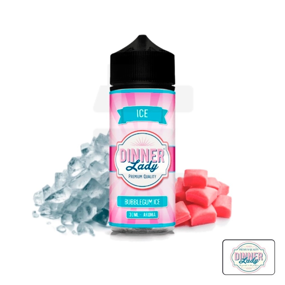 Aroma Bubblegum Ice 30Ml (Longfill) - Dinner Lady | Tapervaper Aroma Bubblegum Ice 30ml (Longfill) - Dinner Lady