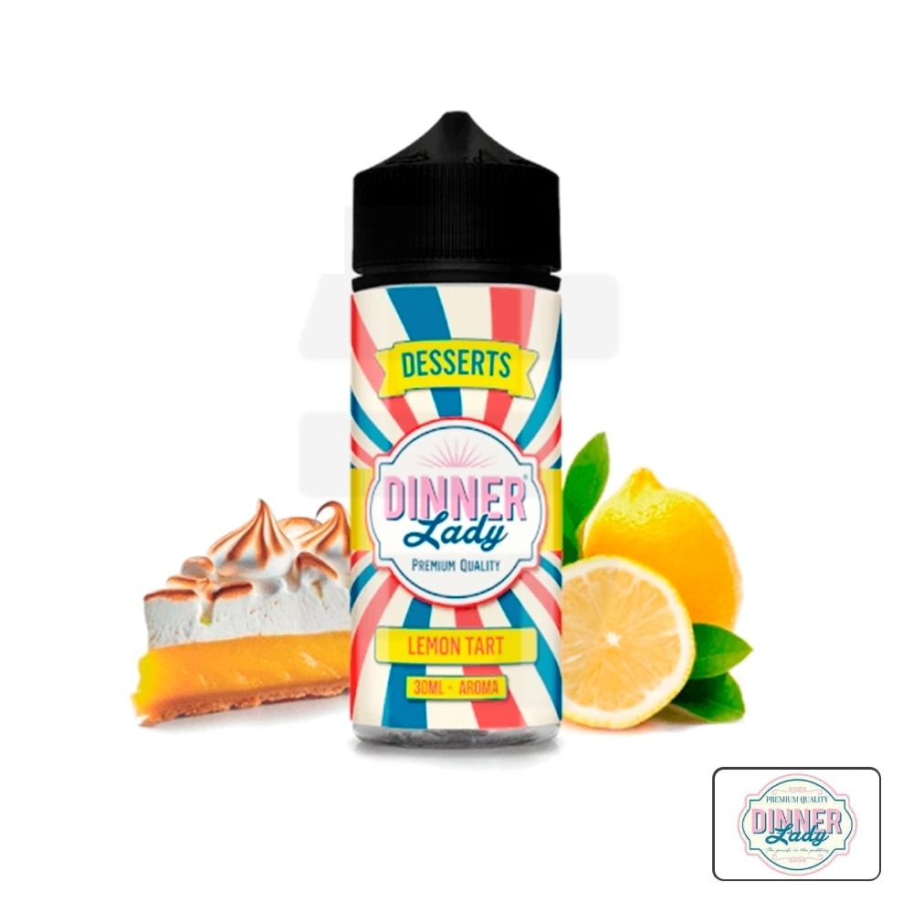 Aroma Lemon Tart 30Ml (Longfill) - Dinner Lady | Tapervaper Aroma Lemon Tart 30ml (Longfill) - Dinner Lady