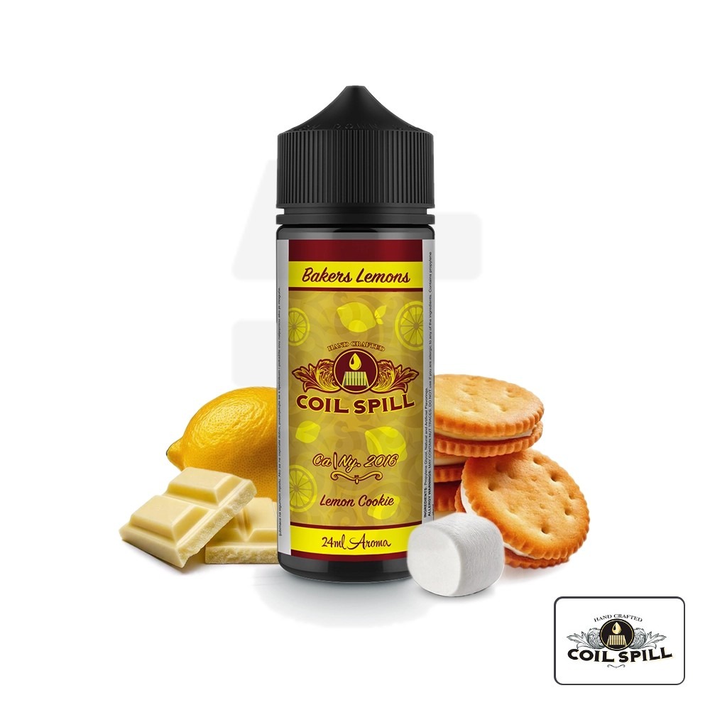 Aroma Bakers Lemons 24Ml (Longfill) - Coil Spill | Tapervaper Aroma Bakers Lemons 24ml (Longfill) - Coil Spill
