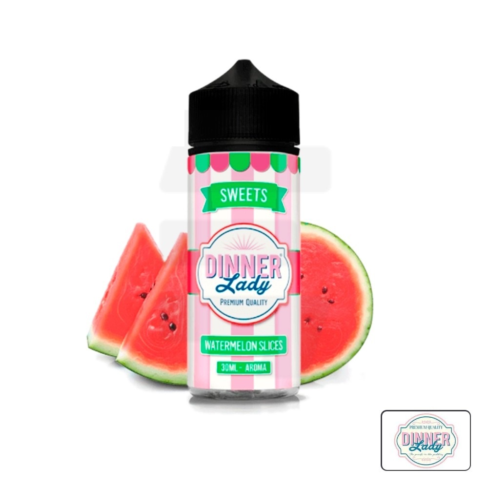Aroma Watermelon Slices 30Ml (Longfill) - Dinner Lady | Tapervaper Aroma Watermelon Slices 30ml (Longfill) - Dinner Lady
