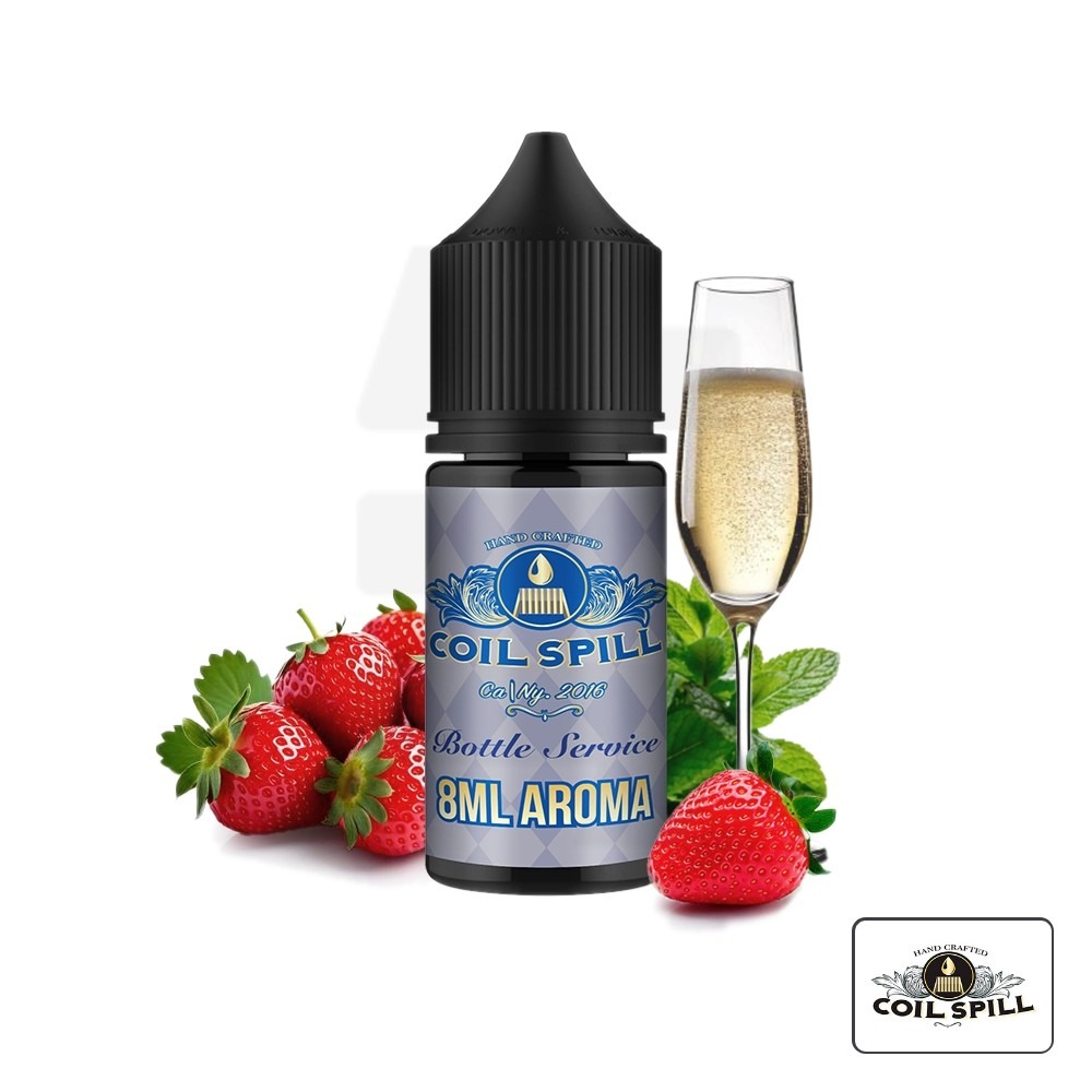 Aroma Bottle Service 8Ml (Longfill) - Coil Spill | Tapervaper Aroma Bottle Service 8ml (Longfill) - Coil Spill